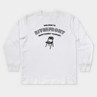 Riverfront Brawl, Montgomery Alabama Kids Long Sleeve T-Shirt